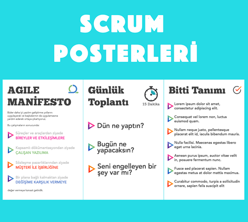 Scrum Posterleri